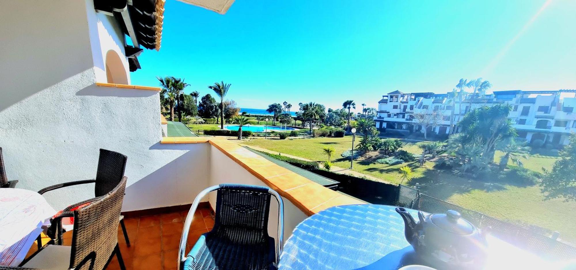 1 Con Vistas Al Mar Jardines De Nuevo Apartment Vera